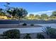 Scenic street view featuring beautiful trees and green lawns in a tranquil residential neighborhood at 5304 S Wesley S Cir, Mesa, AZ 85212