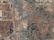Aerial view of the community's location in the desert near major roads and landmarks at 537 E Balao Dr, Phoenix, AZ 85085