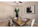 Cozy dining area with stylish chairs and modern decor creating an inviting atmosphere at 5423 W Yearling Rd, Phoenix, AZ 85083