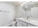 Modern bathroom with white vanity, neutral walls, and matching white fixtures at 750 E Northern Ave # 1089, Phoenix, AZ 85020