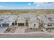 Stunning aerial view of a single-Gathering home with desert landscaping, private driveway, and a tile roof at 8021 E Jasmine St, Mesa, AZ 85207