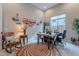 Bright office space with a rustic rug, ample natural light, and tasteful decor at 8021 E Jasmine St, Mesa, AZ 85207