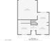 Detailed floor plan showcasing the garage, kitchen, living room and dining area at 8043 W Albeniz Pl, Phoenix, AZ 85043