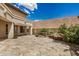 Private backyard with brick flooring, complete with lush landscaping, creating a serene outdoor retreat at 10511 N 87Th Way, Scottsdale, AZ 85258