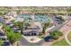Aerial view of community center with tennis courts and ample parking space at 11360 E Keats Ave # 70, Mesa, AZ 85209