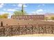 Entrance to the community, featuring a sign reading, Peralta Canyon at 12269 E Chiricahua Pl, Gold Canyon, AZ 85118