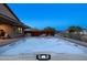 A luxurious hot tub, perfect for relaxation and entertainment, is set within a spacious backyard at 12269 E Chiricahua Pl, Gold Canyon, AZ 85118