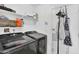 Efficient laundry room with modern washer and dryer at 12447 N 50Th Ln, Glendale, AZ 85304