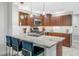 Gourmet kitchen with marble countertops, stainless steel appliances, and custom cabinetry at 20121 N 76Th St # 1019, Scottsdale, AZ 85255