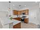 Modern kitchen with stainless steel appliances and plenty of cabinet space at 22815 N Arrellaga Dr, Sun City West, AZ 85375