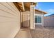 Inviting front entrance with a security door and desert-style landscaping at 23829 N 36Th Dr, Glendale, AZ 85310