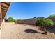 Low maintenance backyard with rock landscaping at 2757 Leisure World --, Mesa, AZ 85206