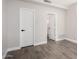 Bedroom with tile floors and views into the bathroom area at 32627 N 70Th St, Scottsdale, AZ 85266