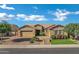 Inviting single-Gathering home with a neatly landscaped front yard and a convenient two-car garage at 3552 E Dogwood Dr, Chandler, AZ 85286