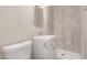 Stylish bathroom featuring a modern vanity, tiled shower, and sleek fixtures at 3824 N 8Th Ave, Phoenix, AZ 85013