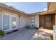 Welcoming courtyard with French doors, providing a private outdoor space at 4716 W Hayward Ave, Glendale, AZ 85301