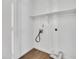 Small laundry room with utility hookups at 6108 S Wilson Dr, Chandler, AZ 85249