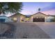 Charming single-story home with desert landscaping, private drive, and two-car garage at 6228 E Blanche Dr, Scottsdale, AZ 85254