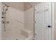 Bright and clean walk in shower at 7214 W Columbine Dr, Peoria, AZ 85381