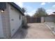 Side view of the driveway and gate at 8310 N 49Th Ave, Glendale, AZ 85302