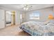Bright bedroom featuring large closet, and a ceiling fan that enhance the room's functionality at 858 S Portland --, Mesa, AZ 85206