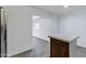 Bright eat-in kitchen features a kitchen island, tile floors, and white walls at 9522 E Quarterline Rd, Mesa, AZ 85207