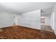 Bright living room with hardwood floors and a functional layout at 9522 E Quarterline Rd, Mesa, AZ 85207