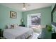 Cozy bedroom featuring a window seat and bright, airy atmosphere at 9711 E Mountain View Rd # 2543, Scottsdale, AZ 85258