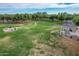 Well-maintained park featuring a gazebo and tables on a manicured lawn, perfect for outdoor activities and relaxing in nature at 4615 E Calistoga Dr, Gilbert, AZ 85297