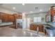 Well-lit kitchen with stainless steel appliances and stylish countertops at 11060 E Sorpresa Ave, Mesa, AZ 85212
