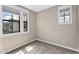 This neutral bedroom has carpeted floors and two windows that let in ample amounts of light at 2090 S Dorsey Ln # 1037, Tempe, AZ 85282