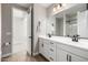 Stylish bathroom showcasing double sinks, a spacious vanity, and modern finishes for an elegant feel at 25725 S 230Th St, Queen Creek, AZ 85142