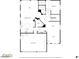 Detailed floor plan showcasing the home's layout, including the kitchen, living area, and 3-car garage at 26926 N 55Th Ln, Phoenix, AZ 85083