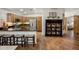 Modern kitchen features wood cabinets, granite counters, and stainless steel appliances at 2823 E Charlotte Dr, Phoenix, AZ 85024