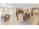 Eat-in kitchen view featuring stainless appliances and natural light at 4024 E Maplewood St, Gilbert, AZ 85297