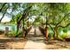 A nice walking path extends over the lake for a relaxing stroll at 4024 E Maplewood St, Gilbert, AZ 85297