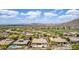 Beautiful aerial view of the Anthem community with desert landscaping and mountain views at 42109 N Astoria Way, Anthem, AZ 85086