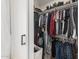 Walk-in closet with ample storage space for clothing and shoes at 430 N Vineyard --, Mesa, AZ 85201