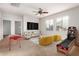 Cozy living room with game table, media center, seating, and decor at 4494 E Reins Rd, Gilbert, AZ 85297