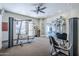 Community gym featuring a variety of weight machines and fitness equipment in a well-lit room at 4925 E Desert Cove Ave # 326, Scottsdale, AZ 85254