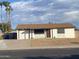 Charming single-story home featuring a well-manicured front yard and inviting entrance, blending comfort with curb appeal at 5708 S Beck Ave, Tempe, AZ 85283