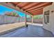 Spacious covered patio overlooking the backyard, perfect for outdoor seating and relaxation at 6623 N 85Th Ave, Glendale, AZ 85305