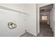 A laundry room includes washer hookups and a shelf for storage at 6623 N 85Th Ave, Glendale, AZ 85305