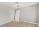 Comfortable bedroom featuring neutral tones and a contemporary ceiling fan at 1016 W Juanita Ave, Gilbert, AZ 85233