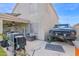 Outdoor living space featuring covered patio, grill, and truck at 12841 W W . Via Camille --, El Mirage, AZ 85335