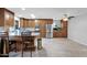 Spacious kitchen with custom cabinets, stainless steel appliances, granite countertops, and tile flooring at 12841 W W . Via Camille --, El Mirage, AZ 85335