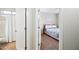 Cozy bedroom featuring carpet, soft natural light and neutral tones at 3671 E Kingbird Pl, Chandler, AZ 85286