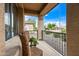 Inviting front porch with seating, perfect for relaxing and enjoying the neighborhood views at 3671 E Kingbird Pl, Chandler, AZ 85286
