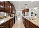 Updated kitchen with granite counters, stainless appliances and custom cabinets at 3671 E Kingbird Pl, Chandler, AZ 85286