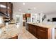 Updated kitchen with granite counters, stainless appliances and custom cabinets at 3671 E Kingbird Pl, Chandler, AZ 85286